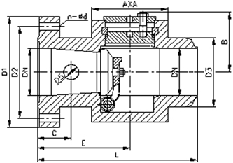 一片式碟形球閥 一片式碟形球閥